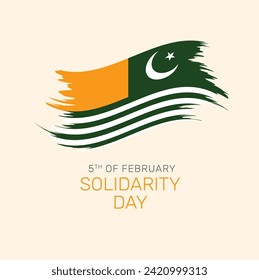  vector Kashmir day illustration Template. 