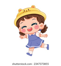 vector kawaii boy cartoon set illustration isolated