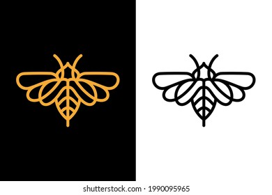 Vector Kestrel bird with line art. Abstract emblem, design concept, logo, logotype element for template