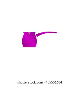 vector kettle icon. Flat design style eps 10