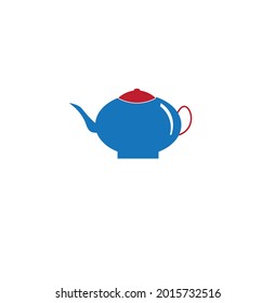 vector kettle logo or clipart or flat icon