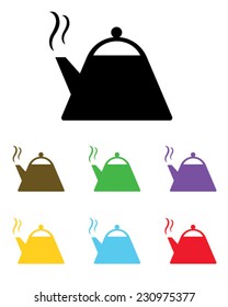 Vector Kettle Set