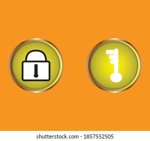
vector key illustration icon,key illustration in flat design
