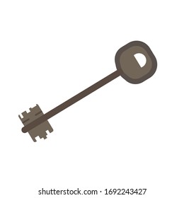 Vector key on white background