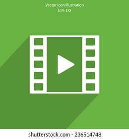 Vector keyframe web icon. Eps 10.