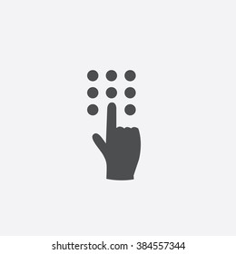 Vector Keypad Icon