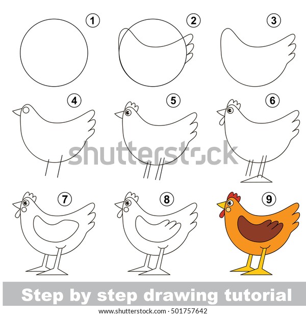 Vector Kid Educational Game Develop Drawing Stock Vector (Royalty Free ...