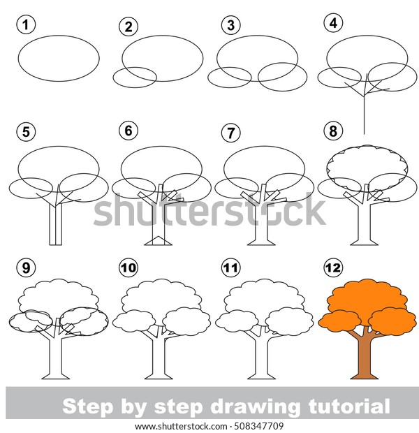 Vector Kid Educational Game Develop Drawing Stock Vector Royalty