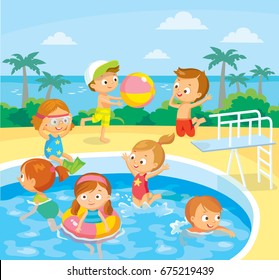 Swim Tube Girl Clip Art Images, Stock Photos & Vectors | Shutterstock