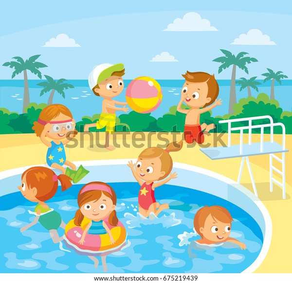 496 Kids Playing Pool Clip Art Images, Stock Photos & Vectors ...