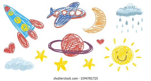 alien drawings for kids