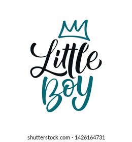 Vector kids illustration of lettering for invitation and greeting card, cake toppers, prints and posters. Calligraphic elements for design of baby birthdays and parties for girls and boys 