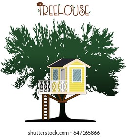 Vector Kids Tree house