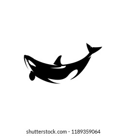 vector Killer Whale silhouette