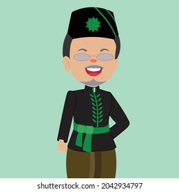 vector king islam pattani desing