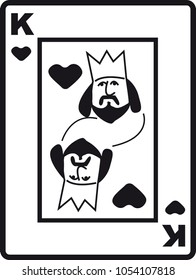 vector King of Spades