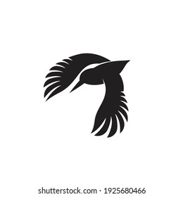 Vector of kingfishers bird design isolated on white background. Easy editable layered vector illustration. Wild Animals.