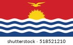 Vector Kiribati flag, Kiribati flag illustration, Kiribati flag picture, Kiribati flag image