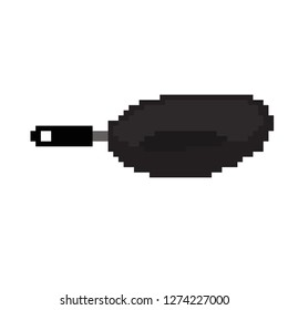 vector of kitchen equipment. pan.