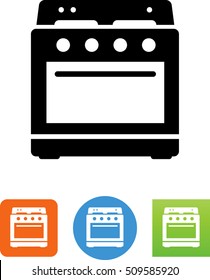 Vector Kitchen Oven Icon