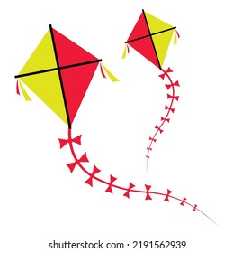 Vector of Kite for graphic design