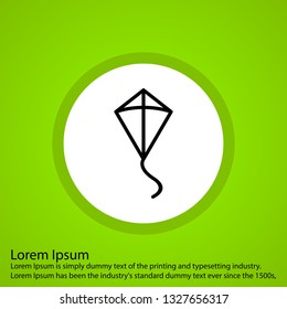 Vector Kite Icon
