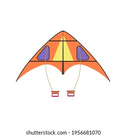 vector kite on white background