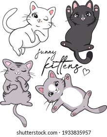 Vector kittens for the pattern