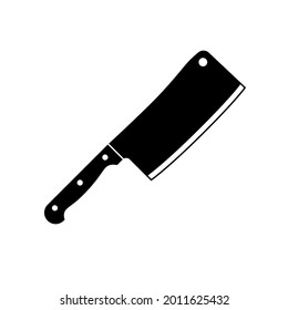 vector knife isolated on white background
