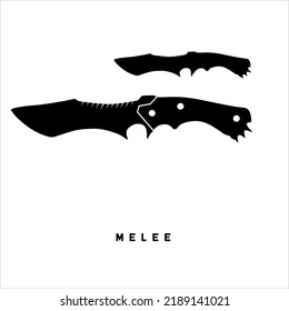 vector knife weapon melee eps