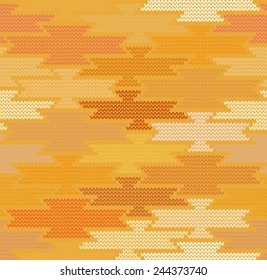 Vector knitted aztec seamless background. Can be used for web pages, identity style, printing, invitations, banners, cards.