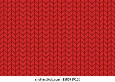 Vector knitted background. Cute cozy design