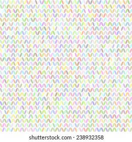 Vector knitted background in pale colors. Design template with place for your text. Can be used for web pages, identity style, printing, invitations, banners