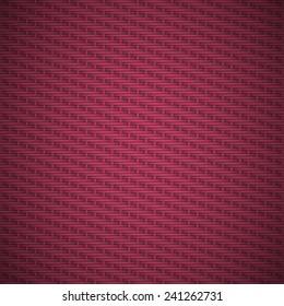 vector knitted background with pink stitches