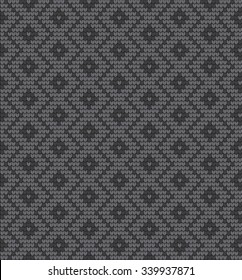  Vector knitted geometrical pattern 