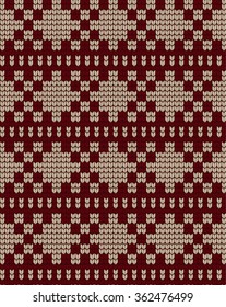  Vector knitted geometrical pattern 