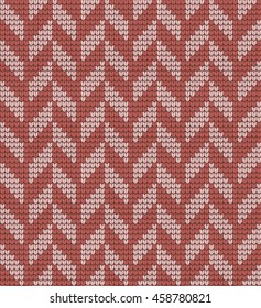  Vector knitted geometrical pattern 