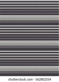  Vector knitted geometrical pattern 