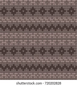  Vector knitted geometrical pattern 