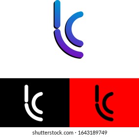 Vector L and C Letter Design Company Business Logo 