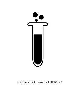 Vector lab bulb illustration icon