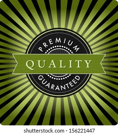 Vector label background.
