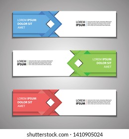 vector label banner background modern business corporate template design web
