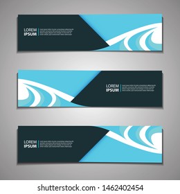vector label banner background modern business corporate template design web