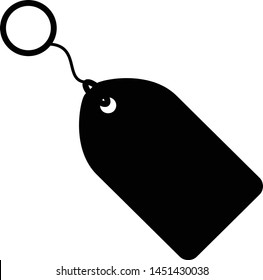 Vector label cards are icons that show something that must be marked