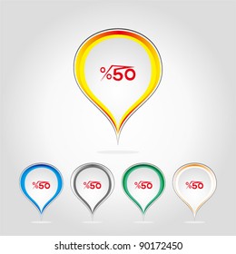 Vector label design