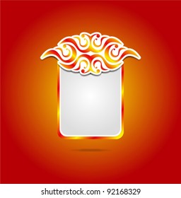 Vector label design