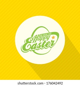 vector label design typographic elements of easter holiday perfect as pattern for reception postcard happy vacation eggs spring holiday scene smiling beauty banner laughing medal award letterhead fres