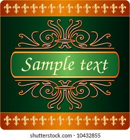 vector label for different products like food or wine