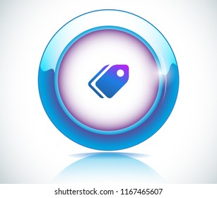 Vector label icon